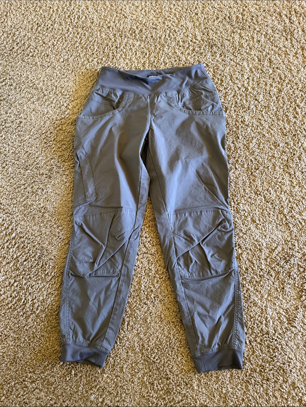 Prana Gray Cargo Jogger Pants